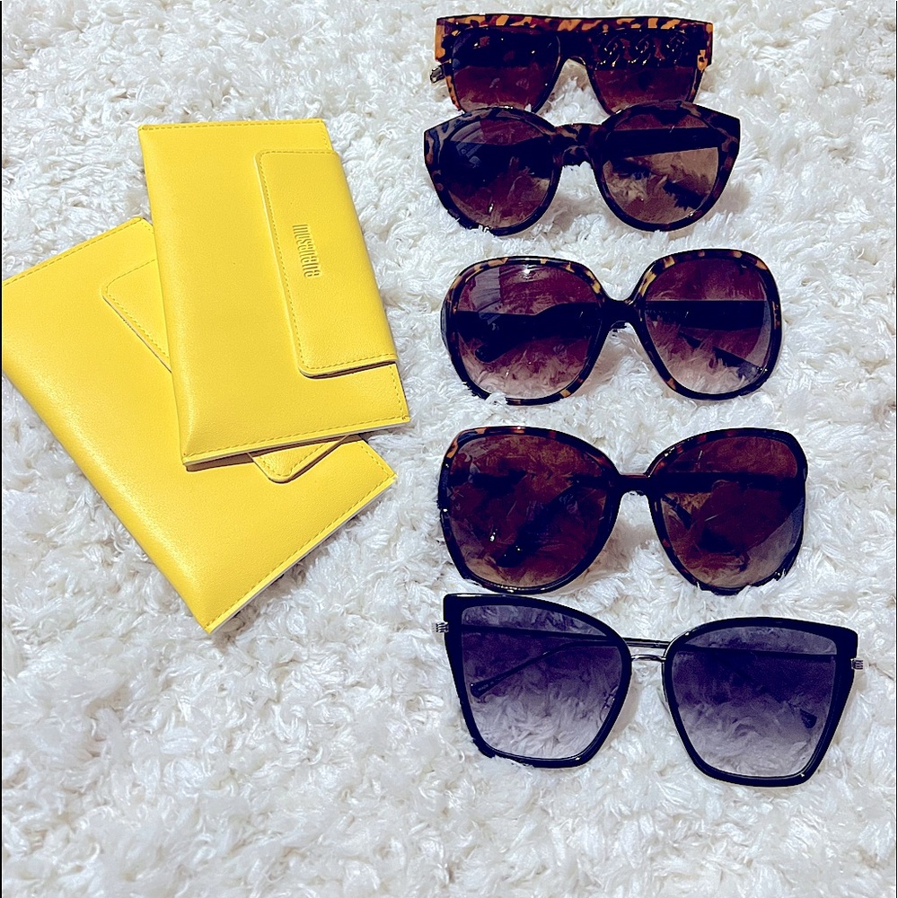 5 pairs woman’s sunglasses bundle! Excellent condition!